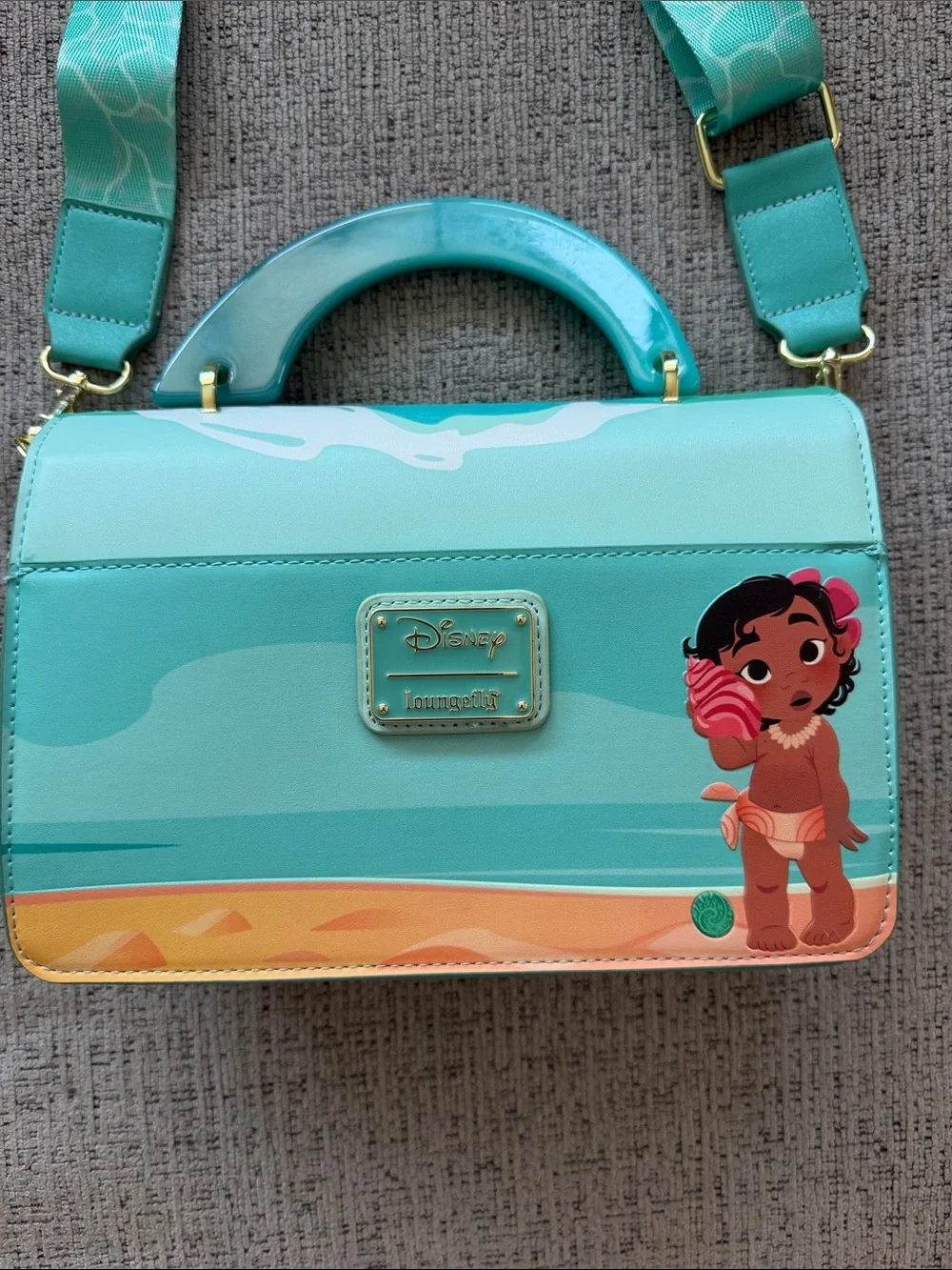 Disney Young Moana “Ocean Waves” Crossbody Bag